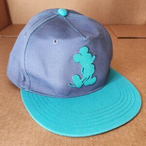 Tokyo Disney Resort Mickey Mouse Baseball Cap Hat Blue Japan Disneyland